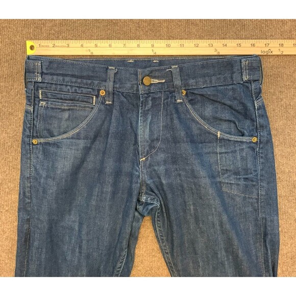 Levis 511 Jeans Mens 32x30 Slim Fit Straight Leg Tab Waist Buckle Utility Jeans - Picture 4 of 8